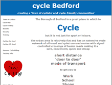 Tablet Screenshot of cyclebedford.org.uk
